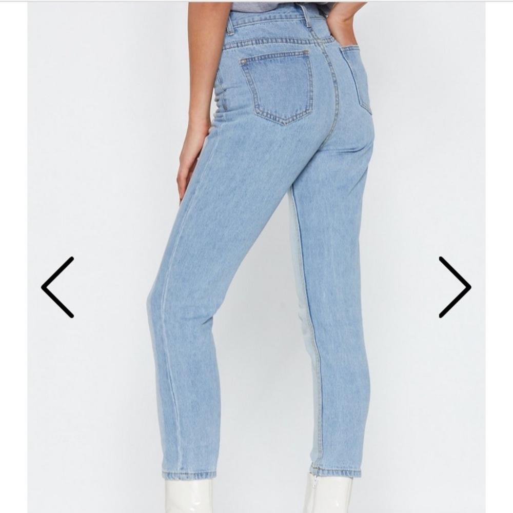 Two Tone Jeans - Picture 3 of 4